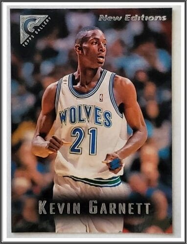 Kevin Garnett Topps Gallery 1996 Card # 41