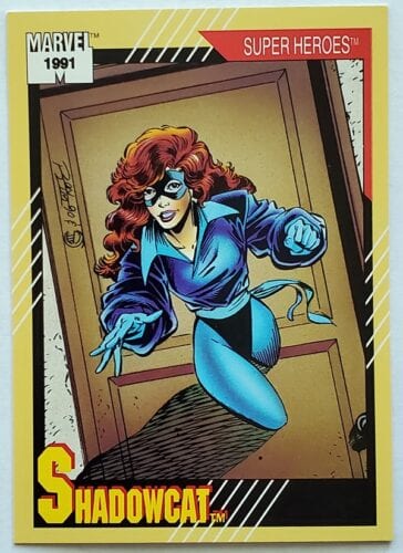 Shadowcat Marvel Super Heroes Comic Trading Card #9