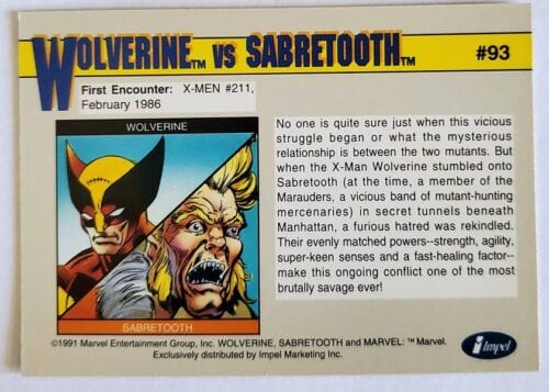 1997 Marvel vs Wildstorm Overpower Team X OP5 Chromium Chase Card NMM  Wolverine