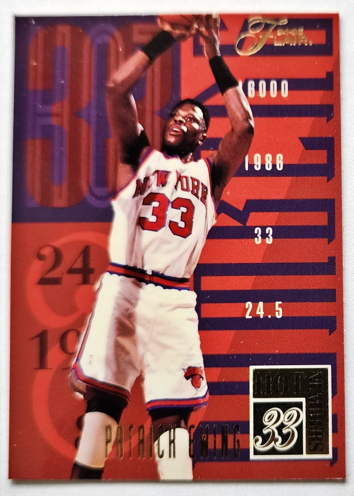 Patrick Ewing Flair 1994 Card #3 of 20