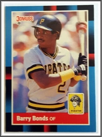 Barry Bonds Donruss 1987 MLB Sports Card # 361 Pittsburgh Pirates