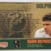 Dan Marino Action Packed 1994 NFL Card #62 Back