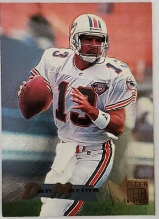 Dan Marino Fleer Metal 1995 NFL Trading Card #101