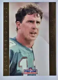 Dan Marino Pro Line "Quarterback Gold" 1992 NFL Card #12