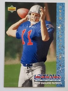 Drew Bledsoe Upper Deck 1993 NFL Trading Card #11