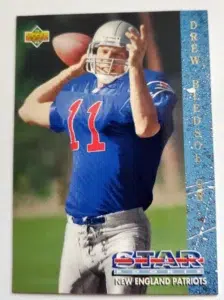 Drew Bledsoe Upper Deck 1993 Card #11