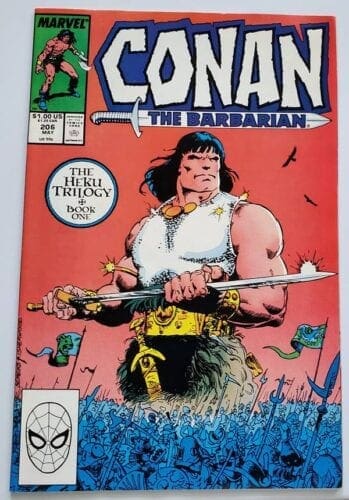 Conan The Barbarian Marvel Comics #206 "Sands Upon The Earth"