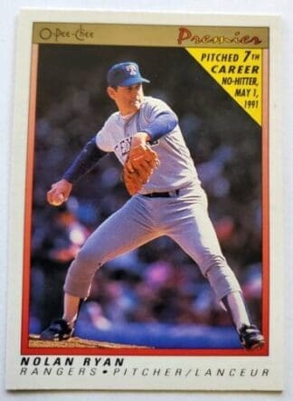 Nolan Ryan O-Pee-Chee 1991 card #102