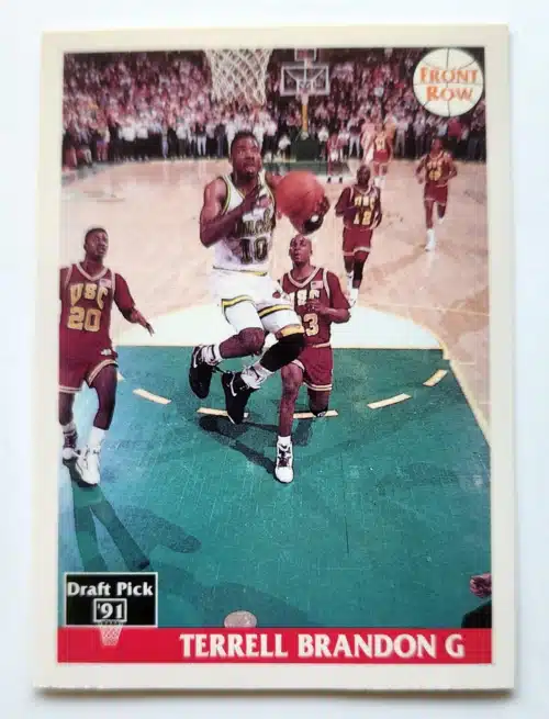 Terrell Brandon Front Row 1991 Card # 10