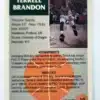 terrell-brandon-front-row--1991-10-oregon-ducks-back Terrell Brandon Front Row 1991 Card # 10 Back