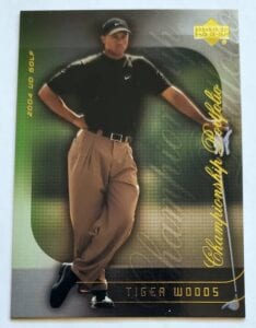 Tiger Woods Golf Trading Card #CP21 Upper Deck 2004