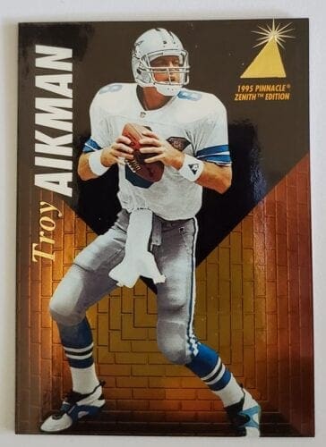 : Sports Memorabilia Dallas Cowboys Troy Aikman Black