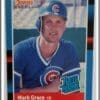 Mark Grace Donruss 1988 Trading Card #40