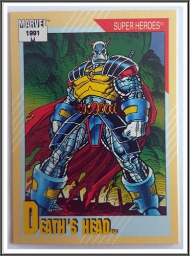 Death's Head Marvel 1991 "Super Heroes" Comic Trading Card #33
