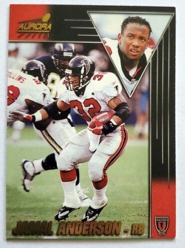 Jamal Anderson Aurora 1998 NFL Sport Trading Card #5 Atlanta Falcons