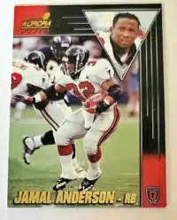 Jamal Anderson Aurora 1998 Card #5