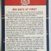 Mark McGwire Pat Tabler Fleer 1988 Big Bats at First Card #633 Back