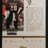 Marshall Faulk Classic Assets Gold 1995 College Trading Card #27 Back
