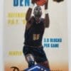 Dikembe Mutombo Classic Clear Asset 1996 NBA Sports Trading Card #23 Denver Nuggets
