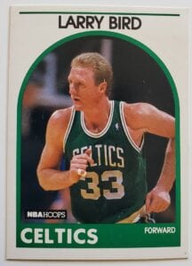Larry Bird Hoops 1989 NBA Sports Trading Card #150