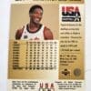 Scottie Pippen Upper Deck SP 1996 NBA Card #S7 USA Basketball Team back