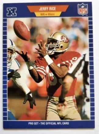 Jerry Rice Pro Set 1989 Card #383