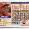 Jerry Rice Pro Set 1989 NFL Card #383 San Francisco 49ers Back