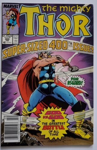 The Mighty Thor February 1989 Marvel Comic Issue #400