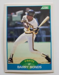 Barry Bonds Score 1989 Card #127