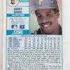 Barry Bonds Score 1989 Card #127 back