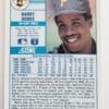 Barry Bonds Score 1989 MLB Trading Card #127 Back