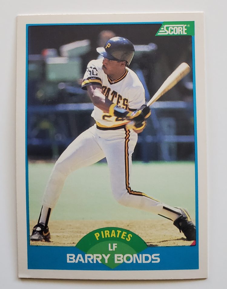 Barry Bonds Score 1989 MLB Trading Card #127 Pittsburgh Pirates