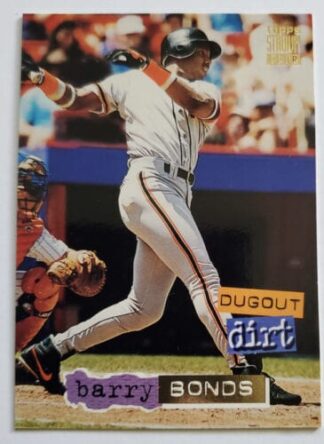 Barry Bonds Topps Stadium Club 1994 MLB Card #6 0f 12