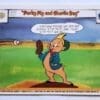 Upper Deck 1990 #58 "Porky Pig and Charlie Dog" Back