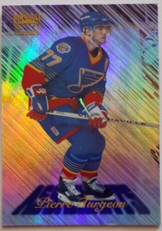 Pierre Turgeon Pinnacle 1996 Zenith "Assailants" NHL #12 of 15