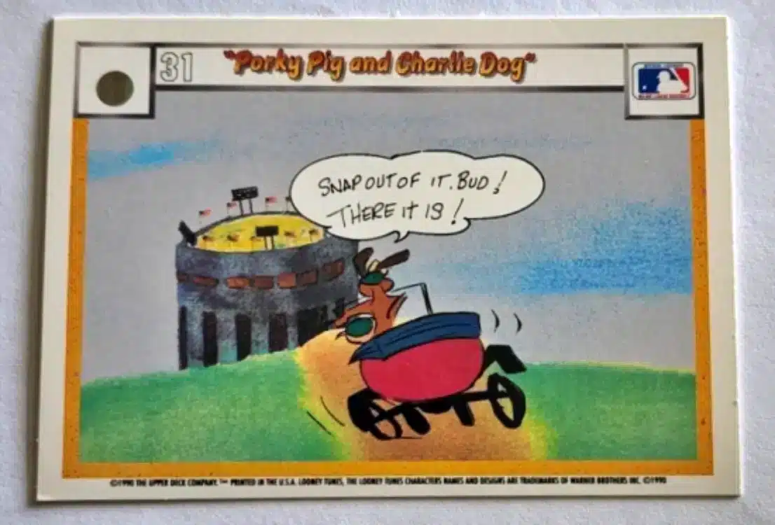 Looney Tunes Upper Deck 1990 Card #22 Back