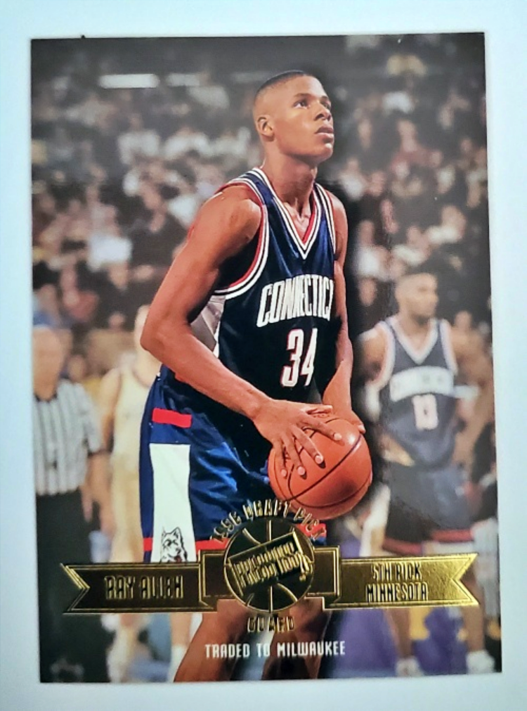 Ray Allen 1996 Press Pass Card #5