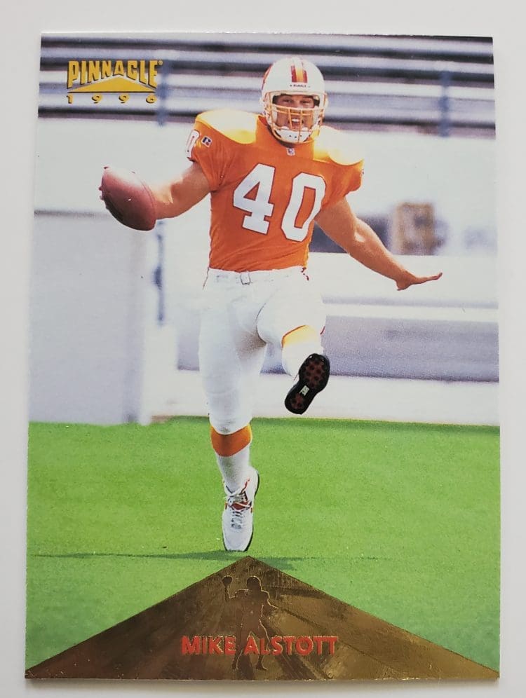 Mike Alstott Pinnacle 1996 Card #158