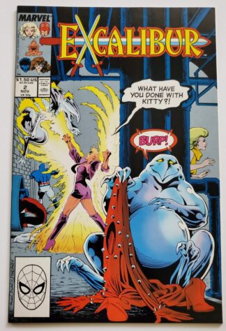 Excalibur November 1988 Comics Marvel #2