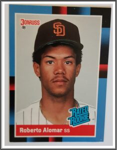 Roberto Alomar Donruss 1988 MLB Trading Card #34
