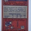 Spider Lockhart Topps 1973 NFL Trading Card #468 back