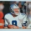 Troy Aikman Leaf 1996 NFL Trading Card #1 Back