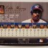 Eddie Murray Select Certified 1995 MLB Trading Card #14 Back