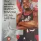 Shaquille O'Neal Fleer Skybox 1996 Texaco Edition NBA Card #7 Back