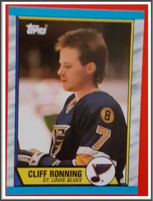 Cliff Ronning Topps 1989 Card #45