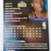 Antonio McDyess Topps Gallery 1996 Card #48 Back