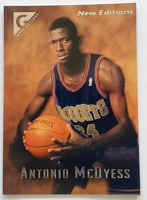 Antonio McDyess Topps Gallery 1996 Card #48