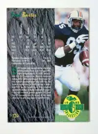 Fred Baxter Classic 4 Sport 1993 Card #124 Back