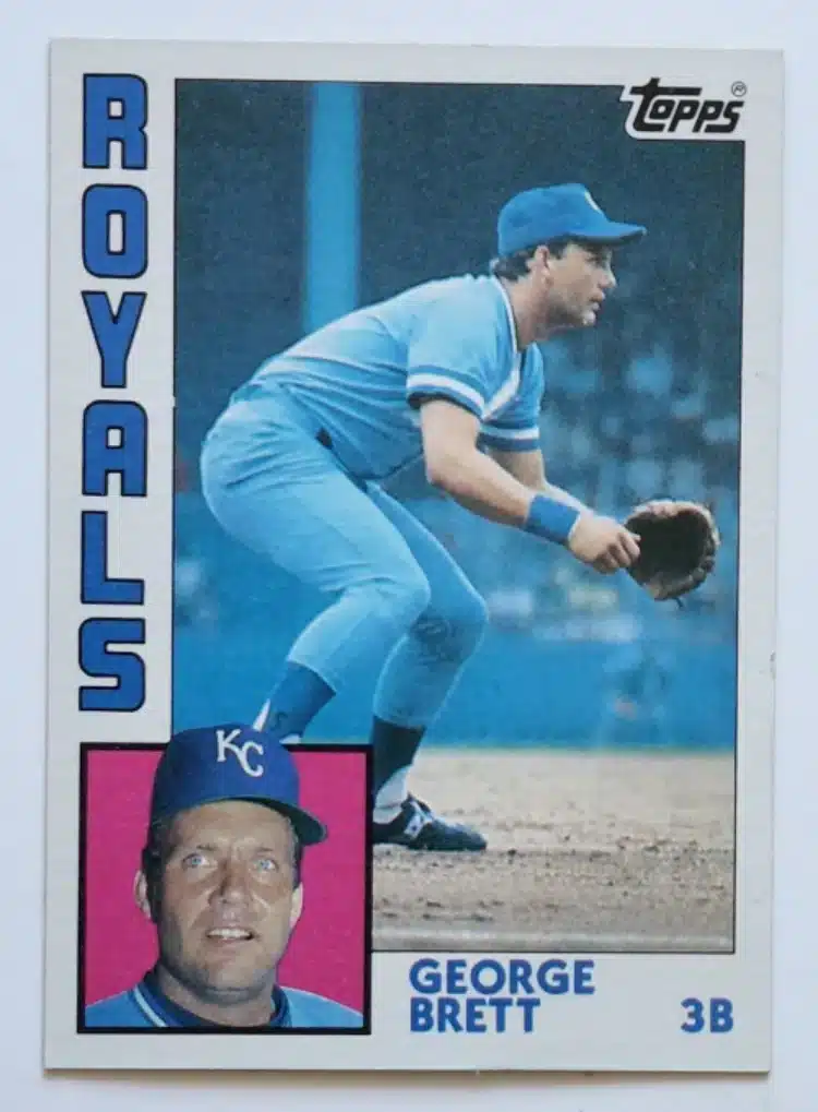 George Brett Topps 1984 Card #500