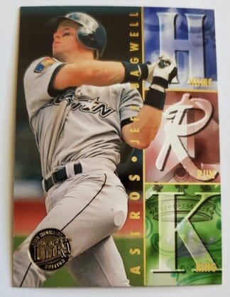 Jeff Bagwell Fleer Ultra "Gold Medallion" 1995 Card #7 of 10 Houston Astros